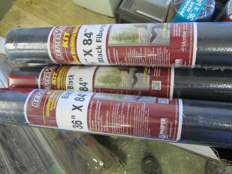 Lot of 4 Phifer Bettervue 36x84 inc...
