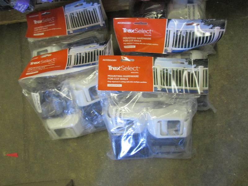 Lot of 5 Trex Select White Railing ...