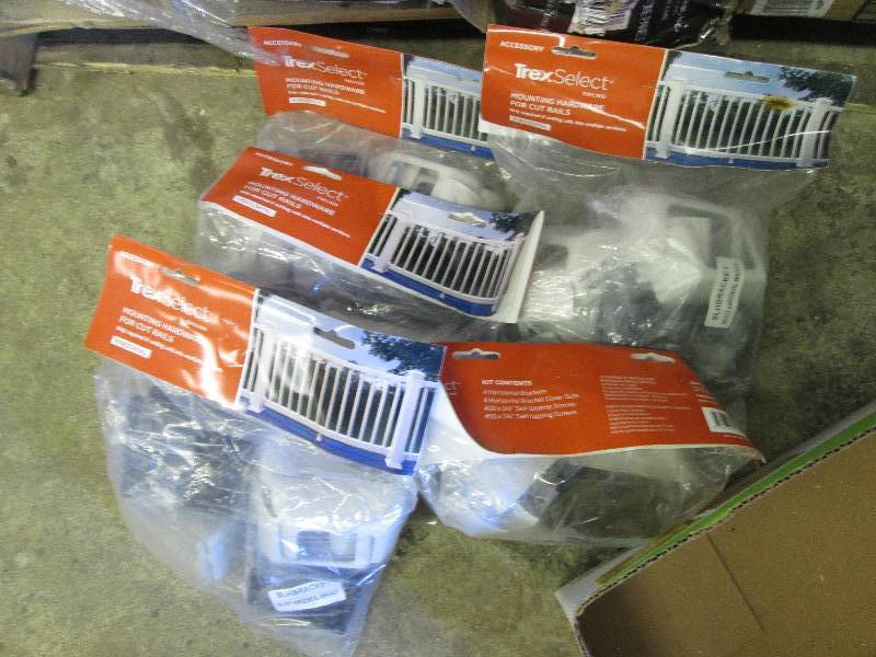Lot of 5 Trex Select White Railing ...
