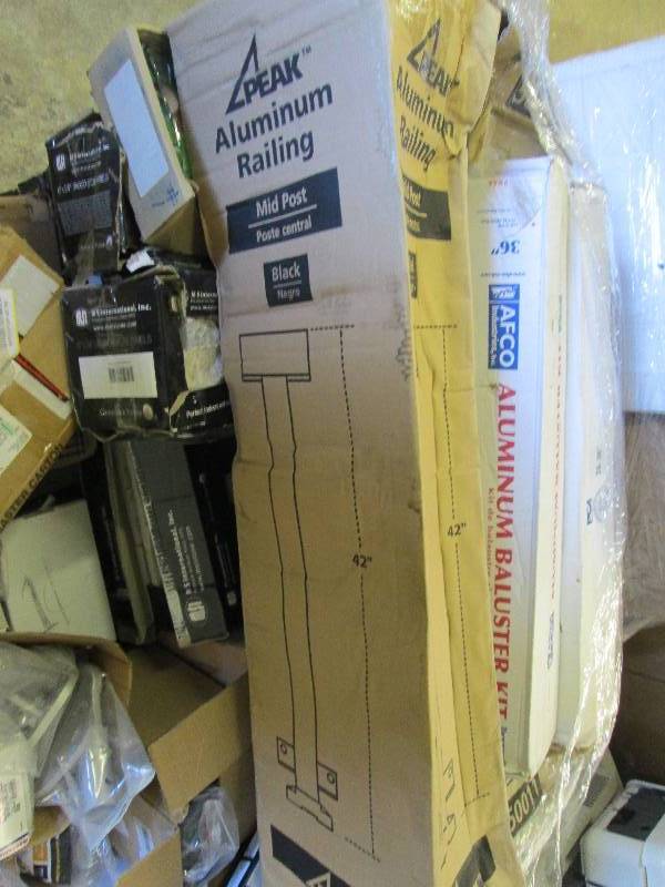 Peak Aluminum Railing 4 in. x 4 in....