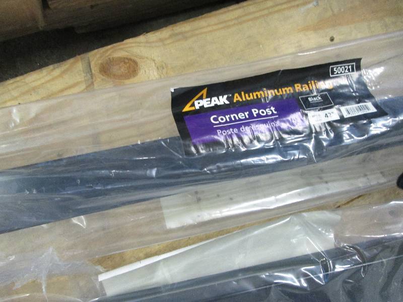 Peak Aluminum Railing 4 in. x 4 in....