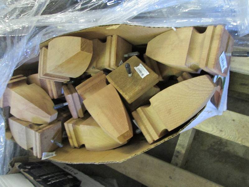 Large Lot of Wood French Gothic Fin...
