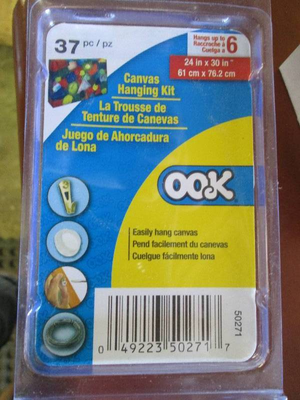 Lot of 6 Ook Canvas Hanging Kit 37 ...