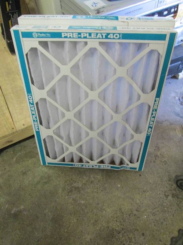 Lot of 3 - 1 bent Pre-Pleat 40 Furn...
