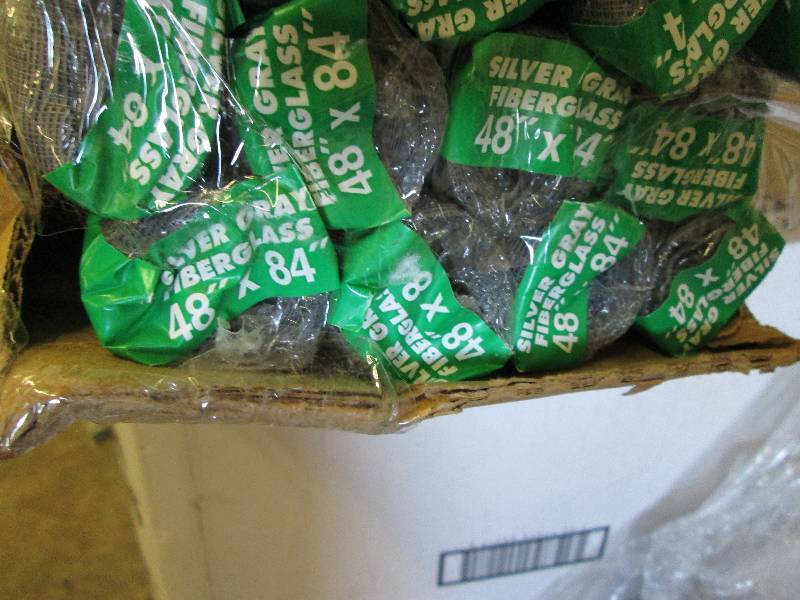 Lot of 8 Phifer Inc Fiberglass Scre...
