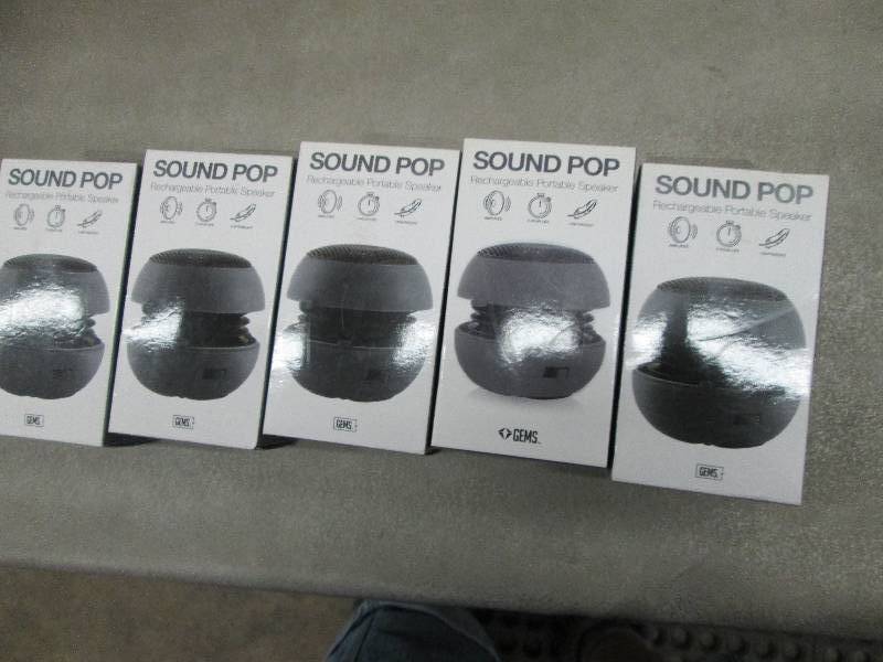 Lot of 5 Sound Pop Rechargeable Por...