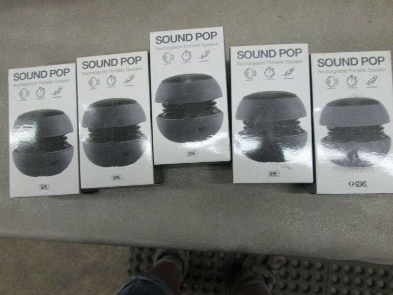 Lot of 5 Sound Pop Rechargeable Por...