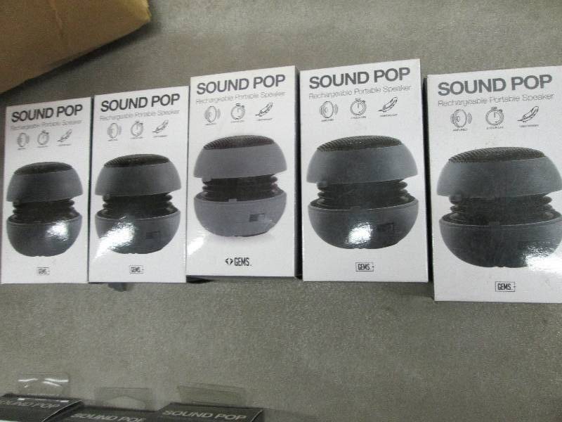 Lot of 5 Sound Pop Rechargeable Por...