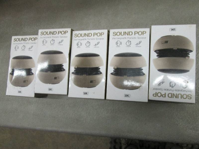 Lot of 5 Sound Pop Rechargeable Por...