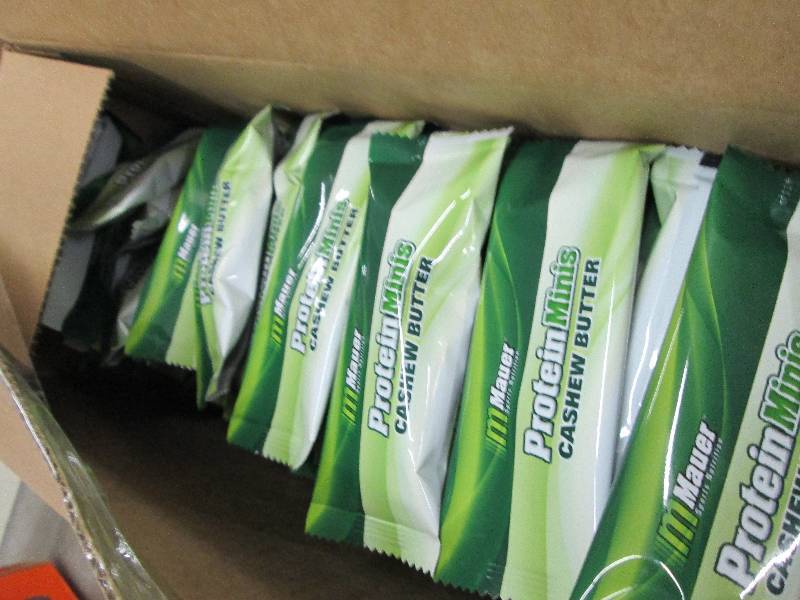 3 Cases of Mauer Protein Bars Mini...