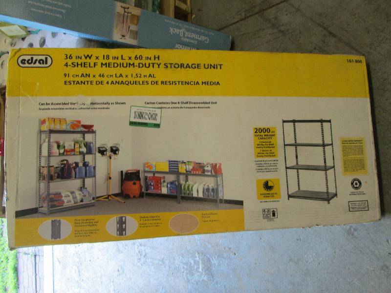 Edsal 60 in. H x 36 in. W x 18 in. ...