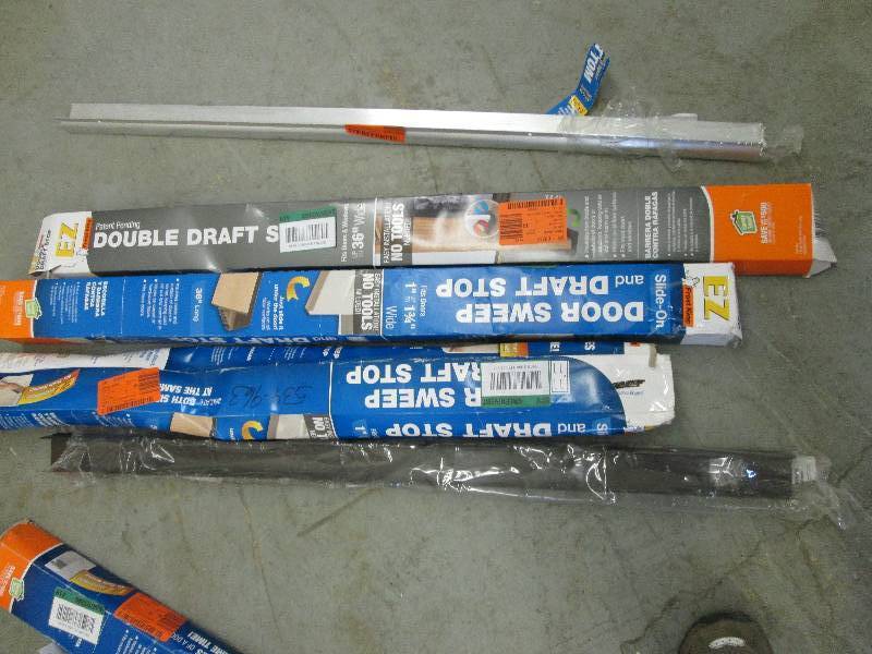 Lot of 6 Door Bottoms & Sweeps...