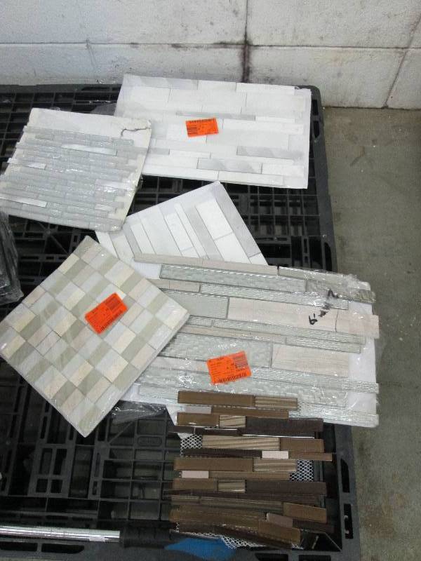 6 Sheets of Assorted Decorative Til...