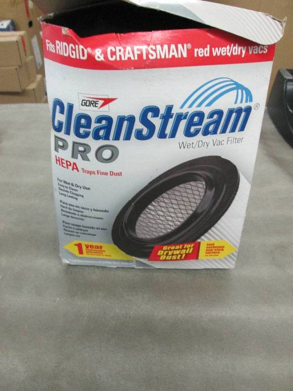 CleanStream Pro HEPA WetDry Vac Fi...