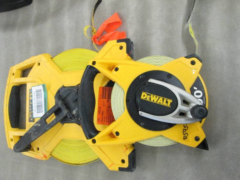 Lot of 2 Dewalt Contractors Tape Me...