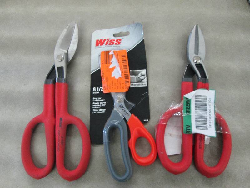 Craft Scissors, 2 Large Snips...