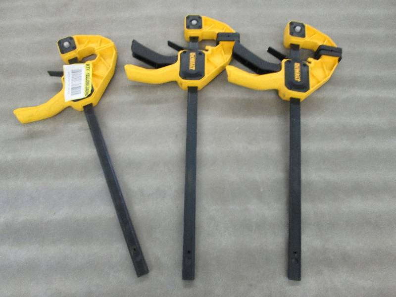 Lot of 3 Dewalt Clamps...