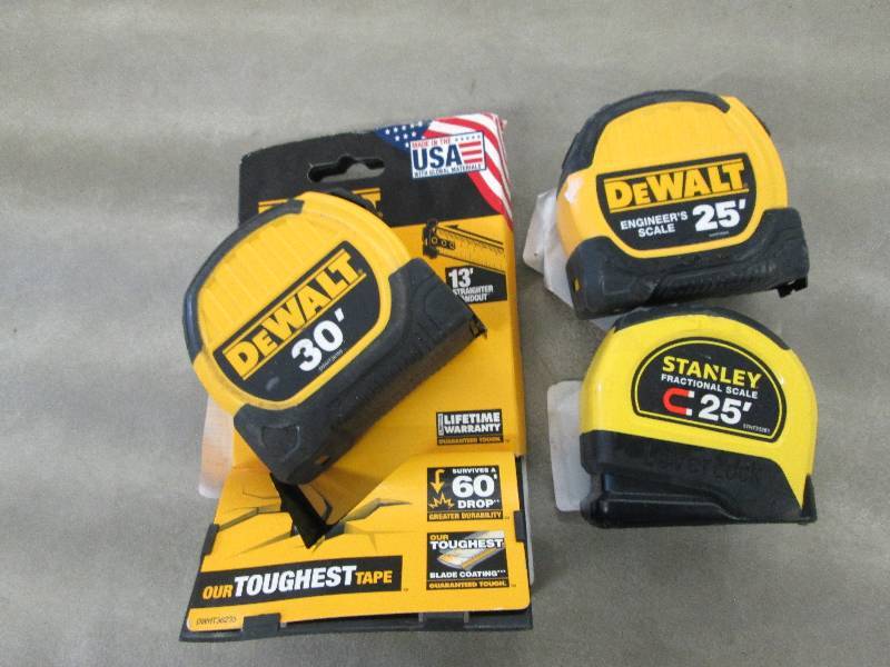 Lot of 3 Measuring Tapes...