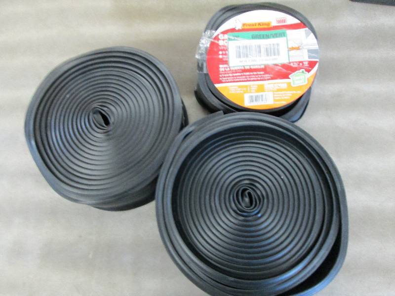 3 Rolls Garage Door Bottoms...