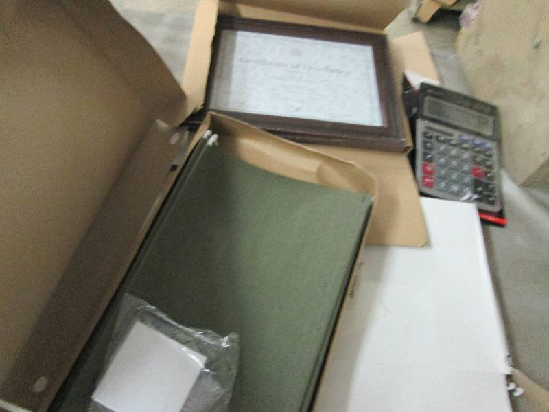 2 Open Boxes Legal Hanging Folders,...