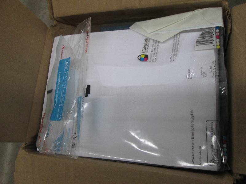 Open Large Ream Xerox Paper 800 she...
