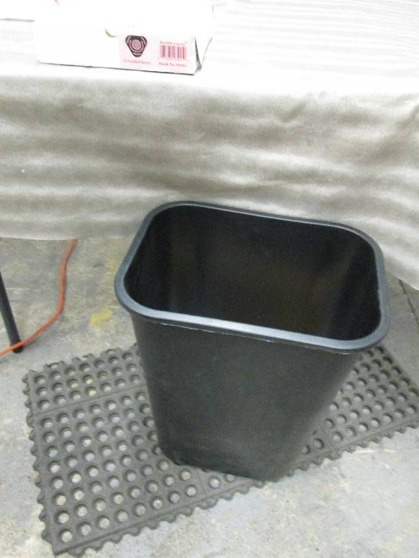 Black Waste Basket , Box of 12 Urin...