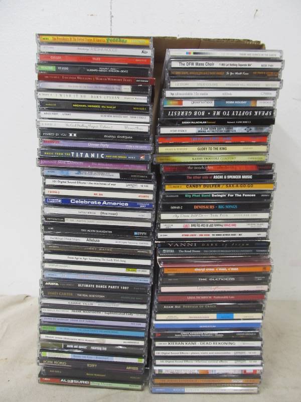 lot 178 image: Large Lot of Mixed Genre CDs