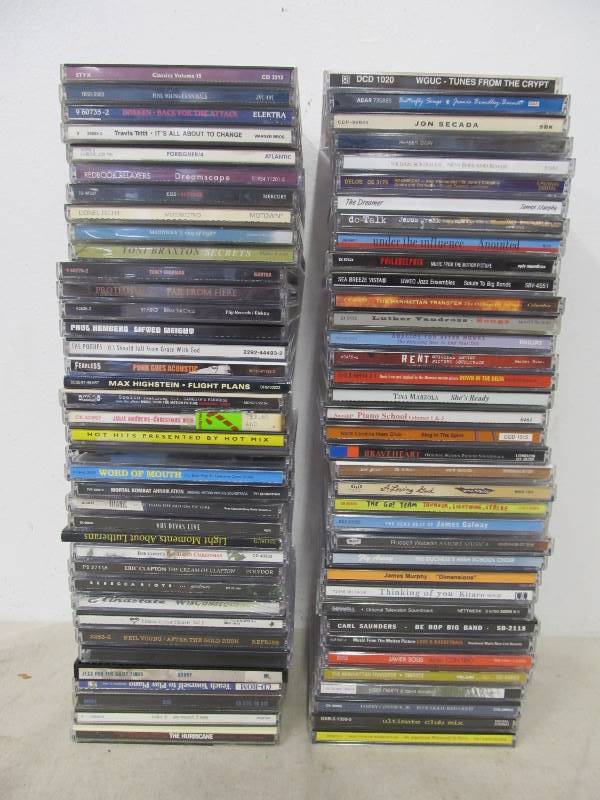 lot 184 image: Large Lot of Mixed Genre CDs