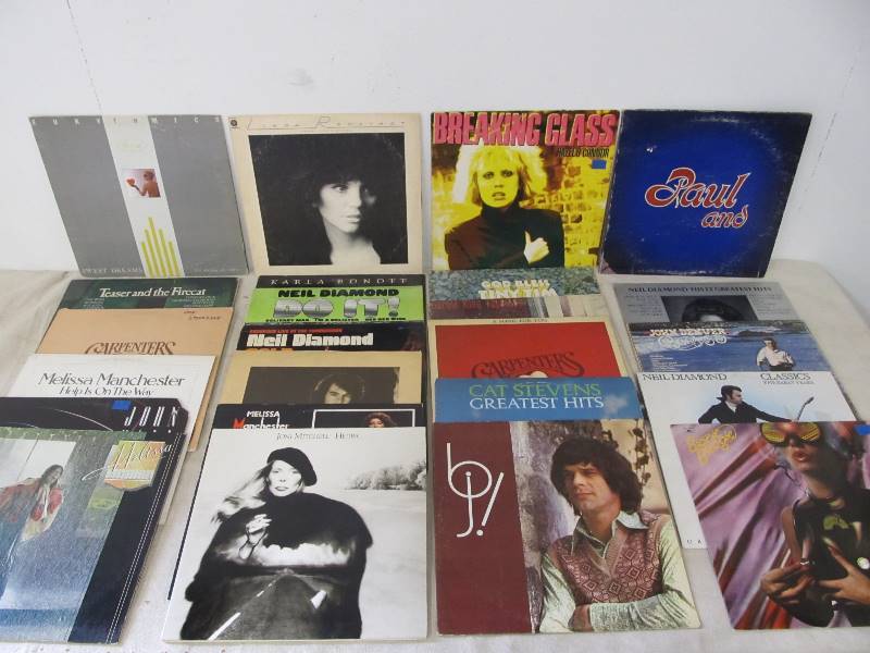 lot 187 image: Lot of Assorted Vintage Vinyl Records