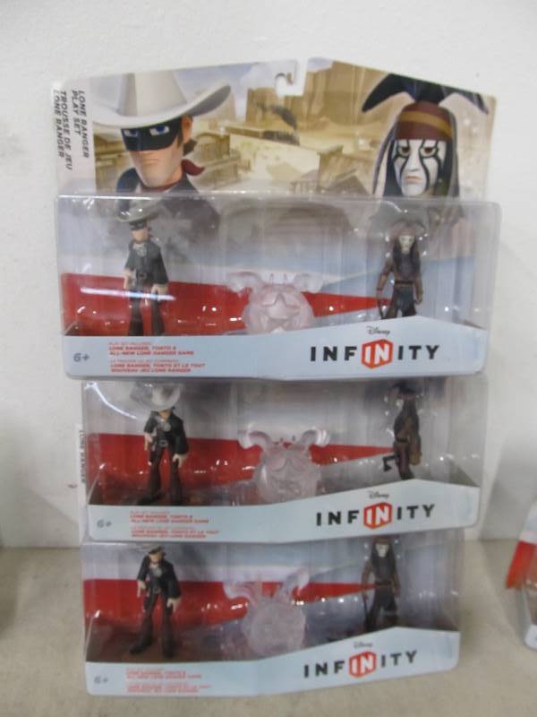 lot 117 image: NIB Infinity Figures & YO-KAI Watch Items
