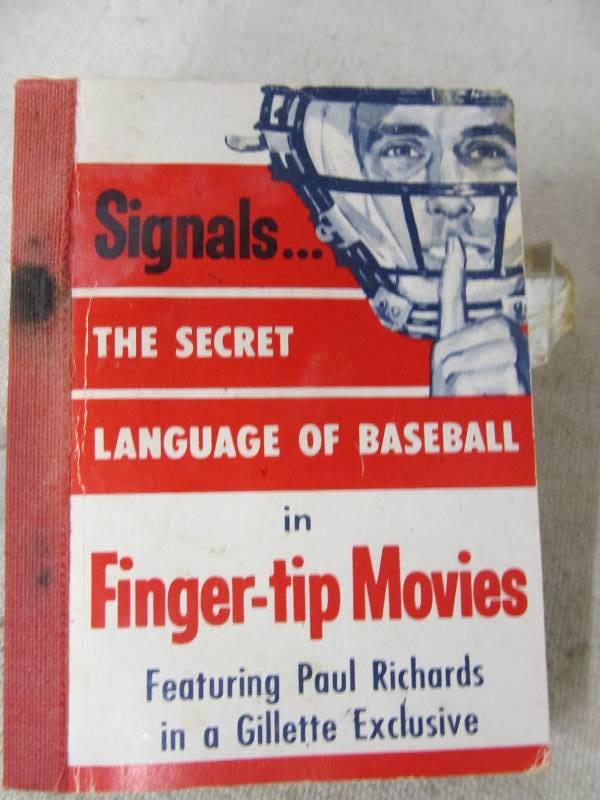lot 122 image: 3 Original Vintage 1940s-50s BASEBALL Books - Armed Service Editions etc