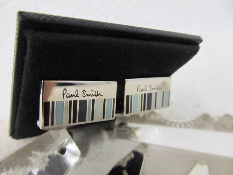 lot 127 image: Designer Mens Accessories Incl. Paul Smith Cufflinks