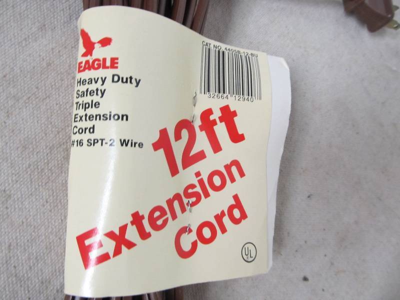 lot 210 image: Large Lot of Brand New Extension Cords