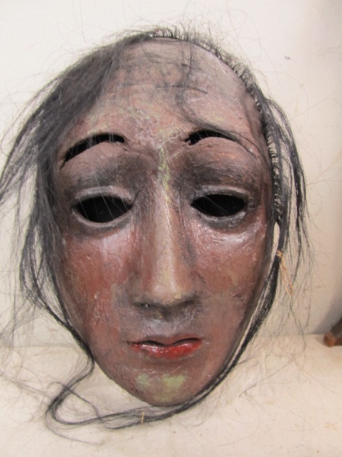 lot 48 image: Lot of Ethnic Tribal Masks Statues etc