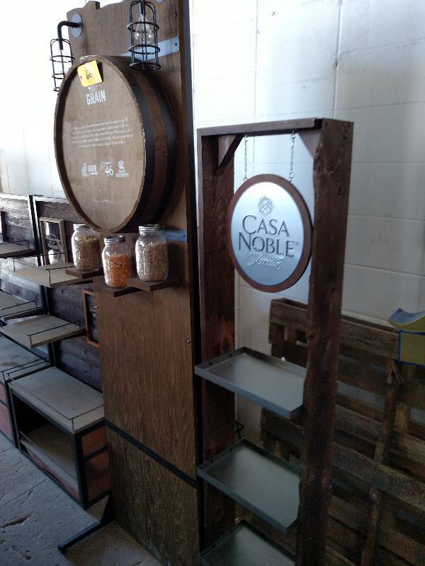 lot 66 image: Whiskey Display & Casa Noble Displa...