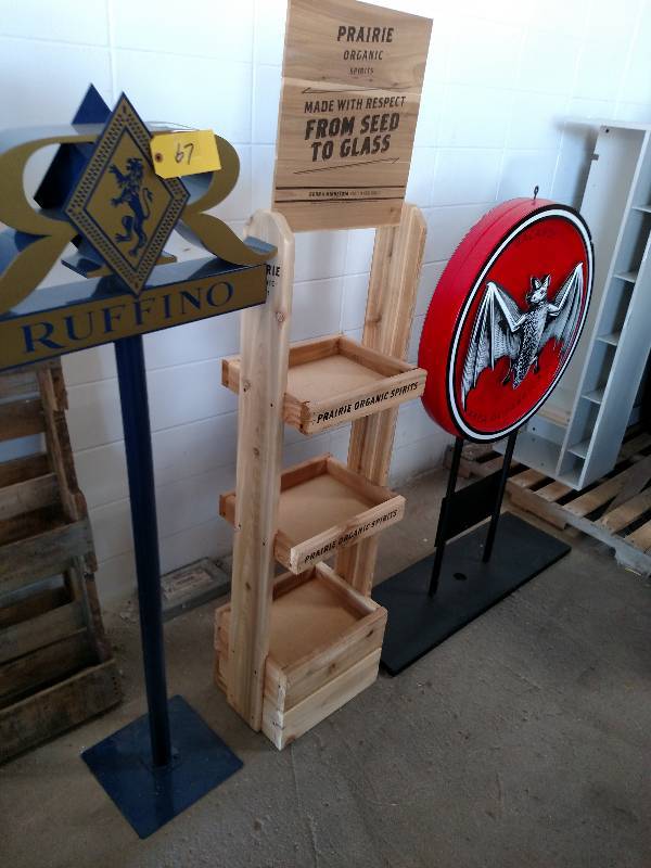 lot 67 image: (2) Asstd Displays...