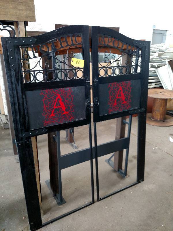 lot 84 image: (2) Apothic Faux Gates...