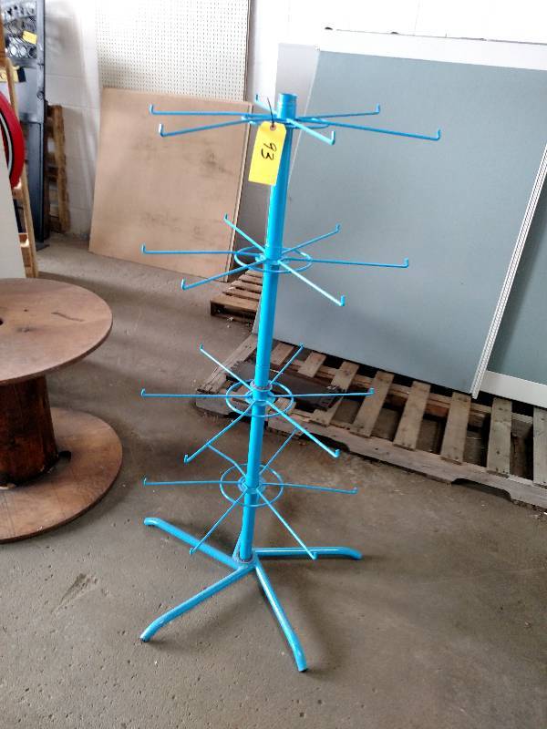 lot 93 image: Rotating Display Rack...