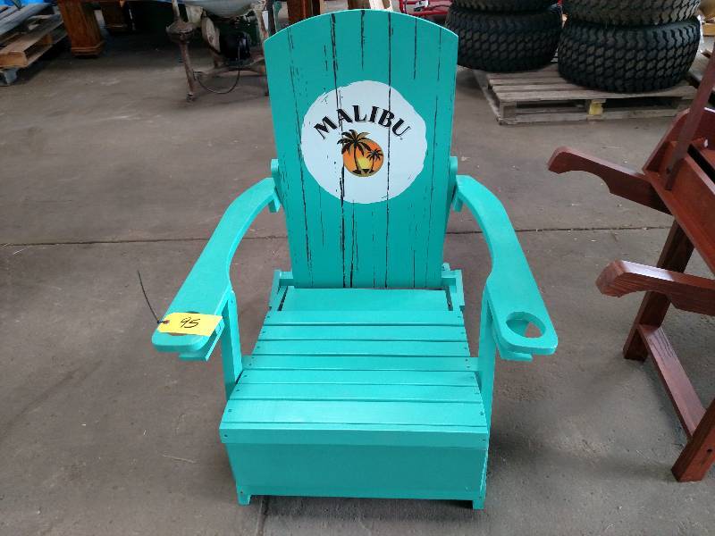lot 95 image: Malibu Rum Chair, Missing (2) Bolts...
