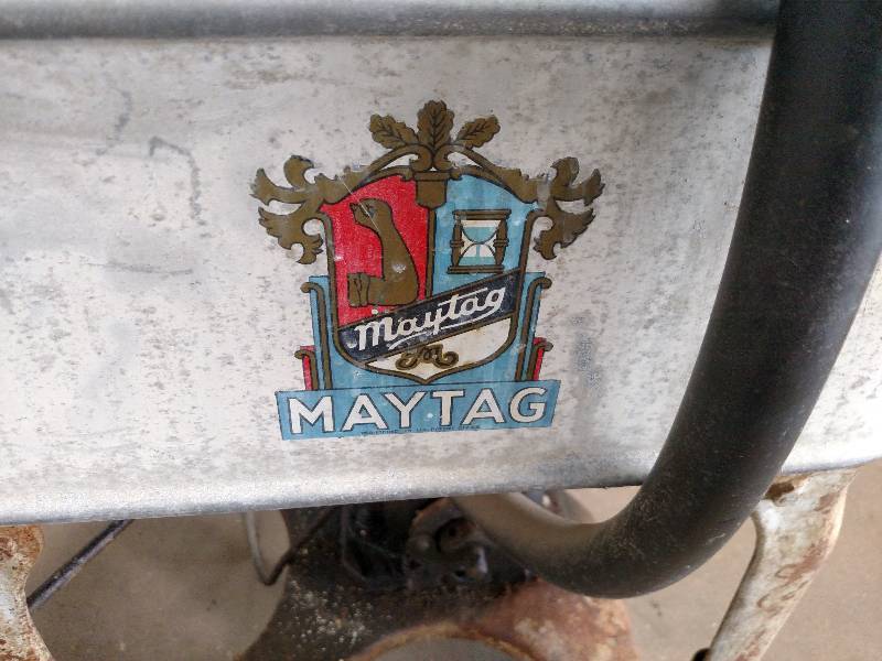 lot 106 image: Maytag Wringer Washer...