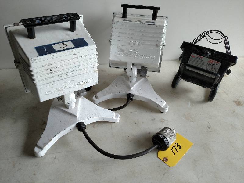 lot 173 image: (3) Spot Lights...
