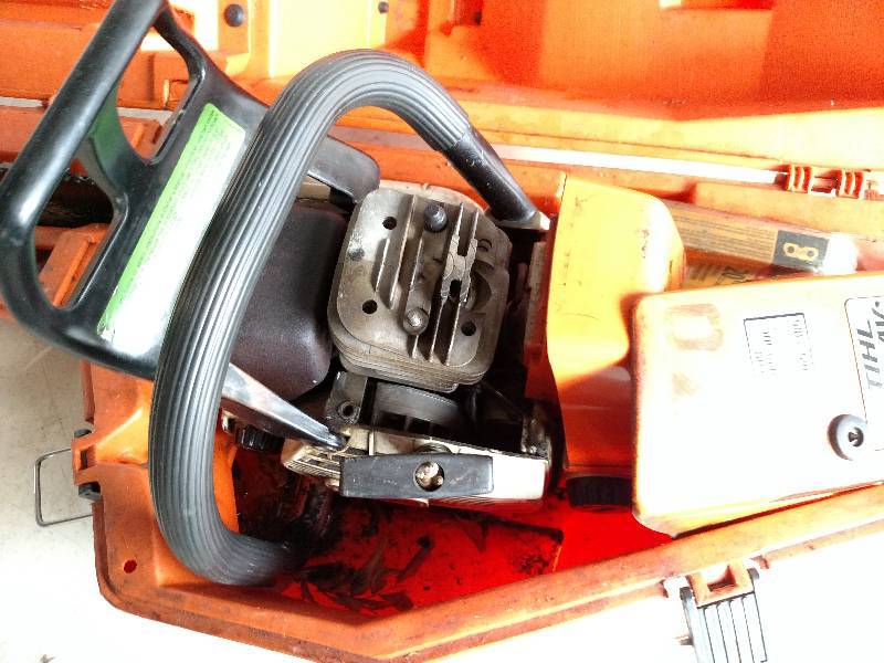 lot 196 image: Stihl 034 AV Super 20 Chainsaw, Pa...