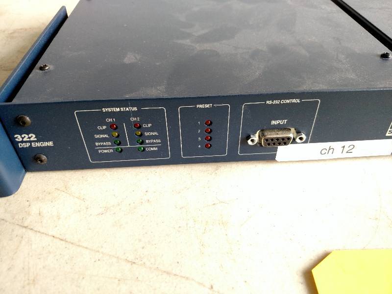 lot 222 image: (2) Symetrix 322 DSP Engines...