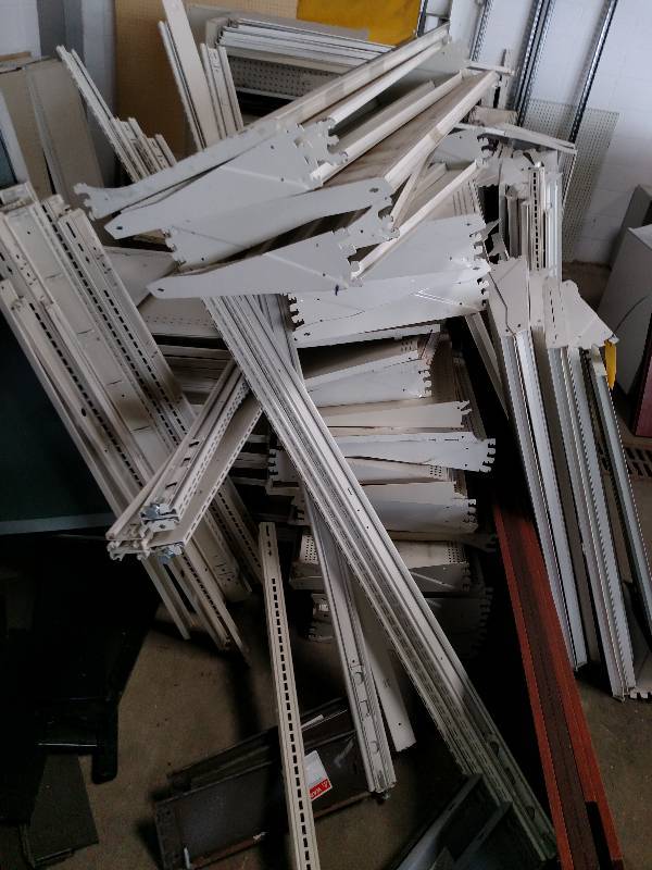 lot 239 image: Asstd Shelving Components...