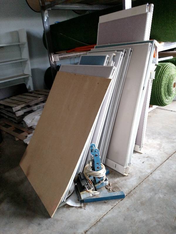 lot 240 image: Office Divider Panels...