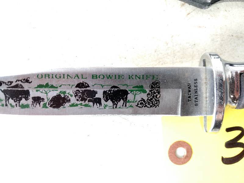 lot 303 image: Bowie Knife...