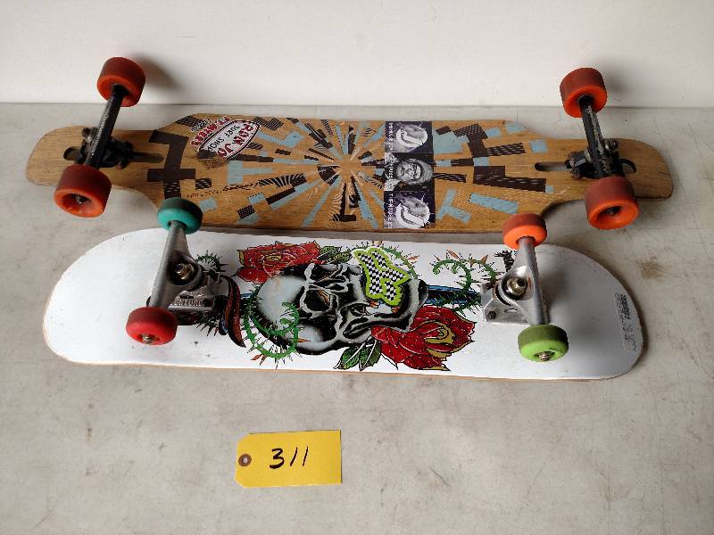 lot 311 image: (2) Skateboards...