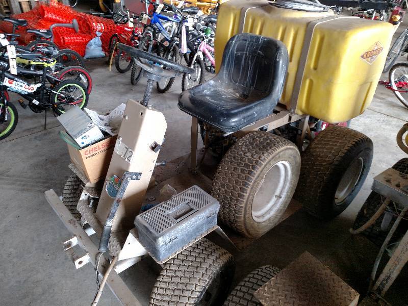 lot 241 image: Kromer Sprayer, 50 Gallon Tank, Run...