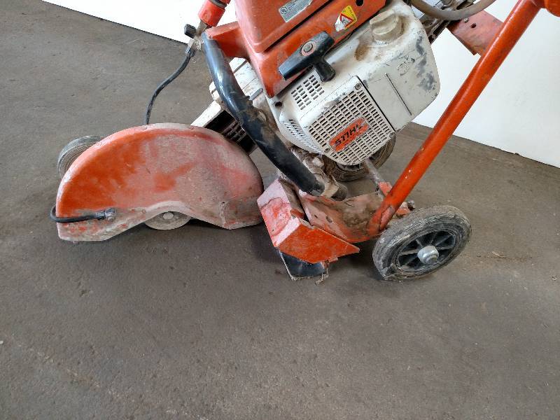lot 123 image: Stihl T5510 14 Concrete Saw with C...