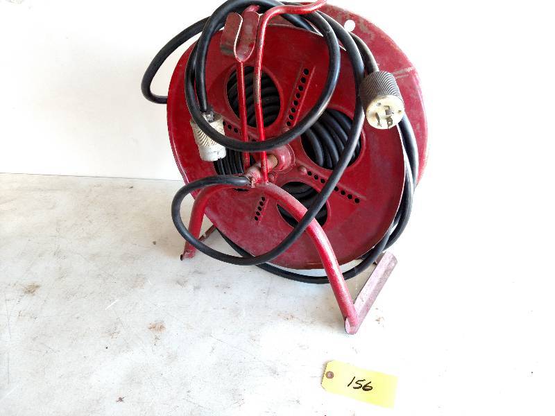lot 156 image: Edwards Cord Reel with 220 Volt Cor...